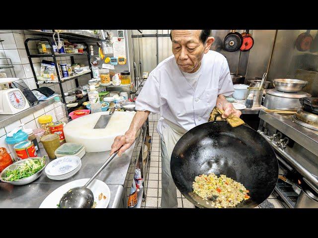 Hard-working 80 Year Old Grandpa! The Busy Family-run Chinese Restaurant