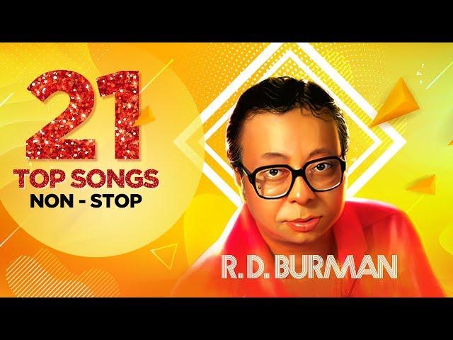 R.D. Burman | 21 Top Songs Non - Stop | Piya Tu Ab To Aaja |  Dum Maro Dum | Are Jane Kaise Kab