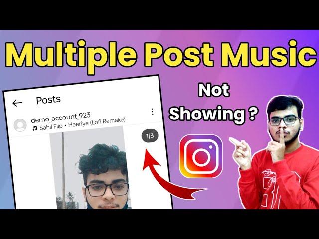 Instagram Music Not Showing In Multiple Post ? Problem Solved | Add Music In Instagram Multiple Post