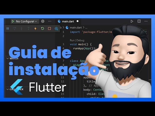 Guia Completo de Instalação do Flutter no Windows | VSCode e Android Studio