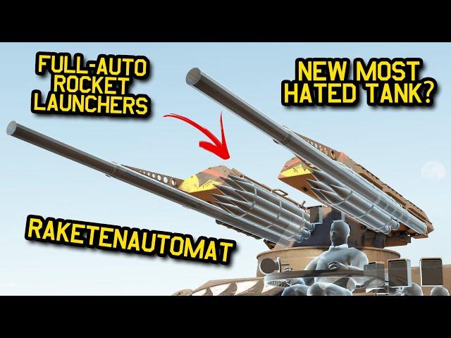 THE NEW MOST HATED TANK IN WAR THUNDER - Raketenautomat in War Thunder