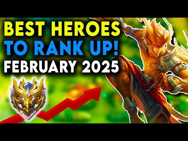 BEST HEROES IN MOBILE LEGENDS SEASON 35 FEBRUARY 2025  || META HEROES FOR RANKING UP