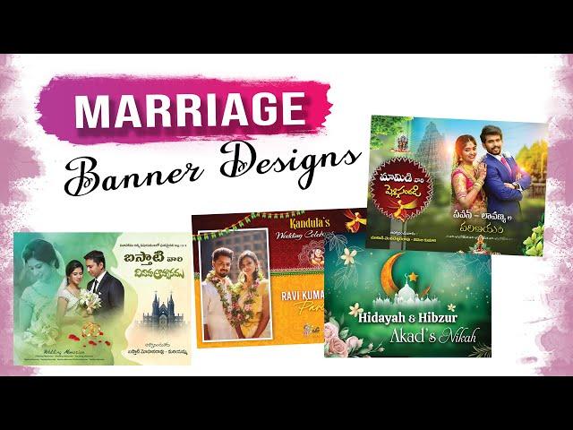 Wedding Flex Banner Designs PSD_595