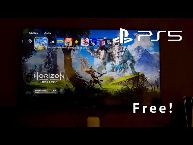How To Download And Install Horizon Zero Dawn On PS5/PS4 | Free Download Horizon Zero Dawn