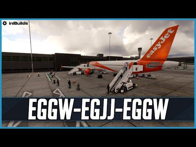 MSFS LIVE | Real World easyJet OPS | Fenix A320 | SU15 | IniBuilds London Luton *UPDATED* v1.02