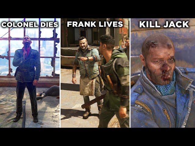 All Epilogue Endings (ALL CHOICES) - Dying Light 2 Stay Human