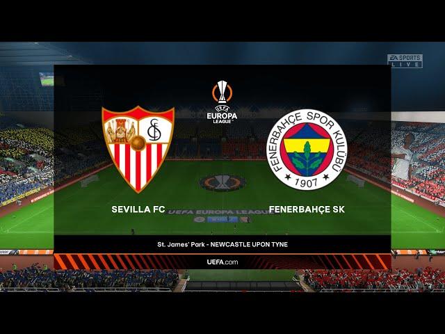 Sevilla vs Fenerbahçe UEFA Europa League Round 16| FIFA 23