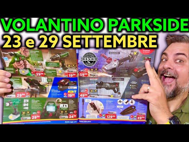 Parkside Lidl DIY Flyer 23 29 September 2024 Riccardo Muscarella #parkside #lidl #tools