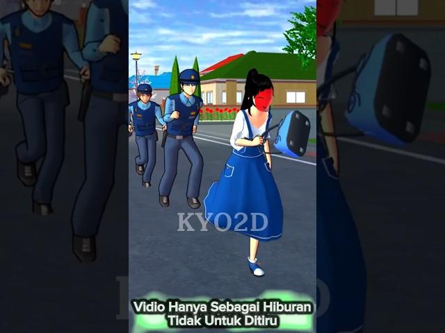 Pencuri Bertopeng Itu Kamu Ternyata Cinta Sakura School Simulator #shorts #viral