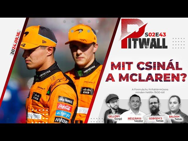 Pitwall: Döntött a McLaren – de hogyan? (S02E43)