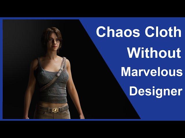 Chaos Cloth with ANY Static Mesh in Unreal Engine 5.4