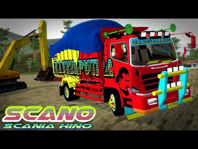 MOD HINO DUMP SCANIA STYLE 2 VARIAN FULL ANIMASI SUPPORT OBB BY CODET||MOD BUSSID TERBARU 2020||