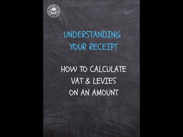 Calculating VAT on an exclusive amount