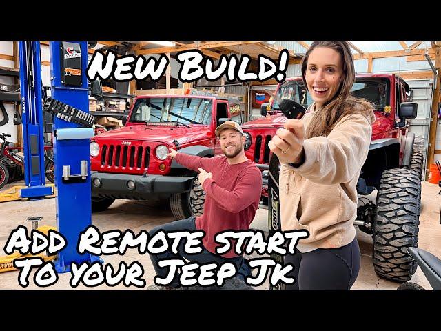 Installing a Remote Start Kit on a Jeep JK With The FACTORY KEY!