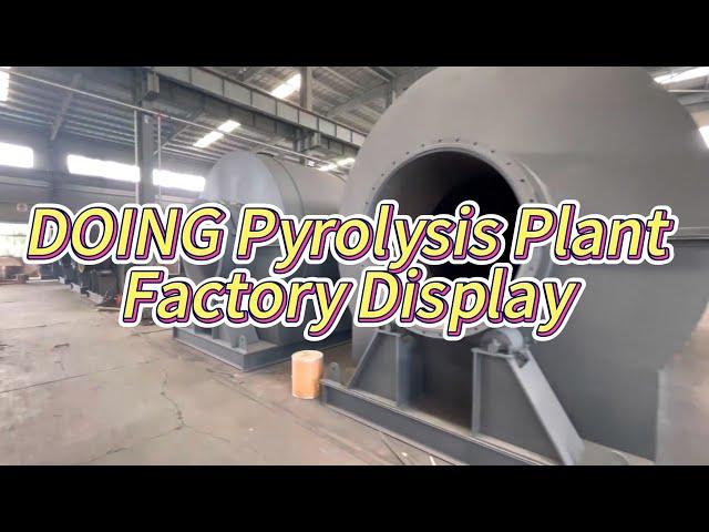 DOING GROUP pyrolysis plant factory display