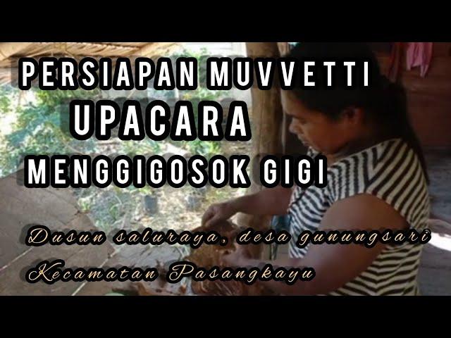 traditional party|| Rangkaian acara pesta Adat To Bunggu || persiapan muvvetti || upacara gosok gigi