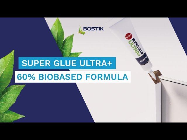 NEW! Bostik Super Glue Ultra + | 60% Biobased Super Glue Liquid | Bostik UK