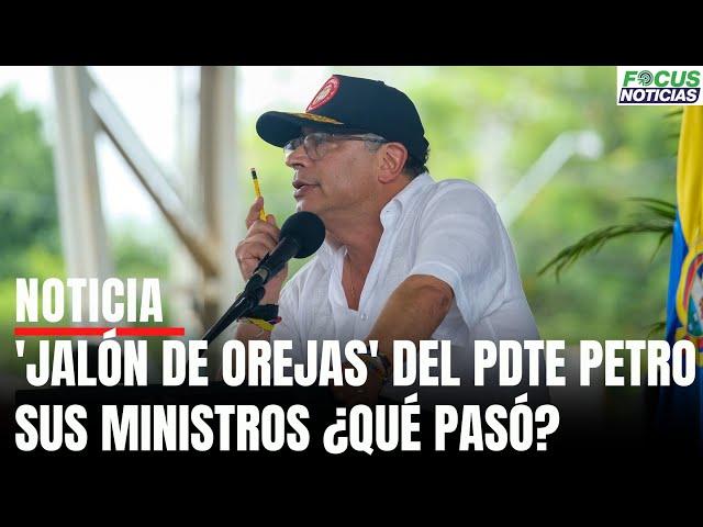 Así Fue el 'JALÓN de OREJAS' del Presidente PETRO a GUSTAVO BOLÍVAR y ALEXANDER LÓPEZ ¿Qué PASÓ? #Fo