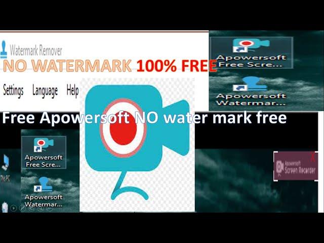 apowersoft screen recorder no watermark crack  download