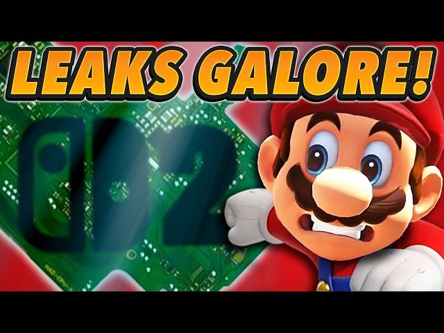 Switch 2 Leaks & Rumors GALORE! (Motherboard, 4K DLSS, & More)