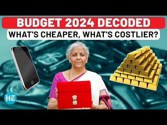 Budget 2024: What's Cheaper, What's Costlier - Gold, Silver, Mobile Phones, Cancer Medicines, & More