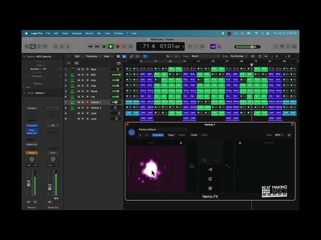 How To Use The Remix FX To Make FIRE Transitions In Logic Pro X