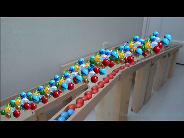 Marbles Gaming yo yo We will watch a marble run game . marble run,