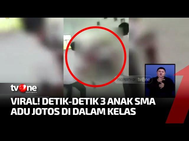 Video Tiga Pelajar SMA di Gorontalo Adu Jotos Viral di Media Sosial | Kabar Pagi tvOne