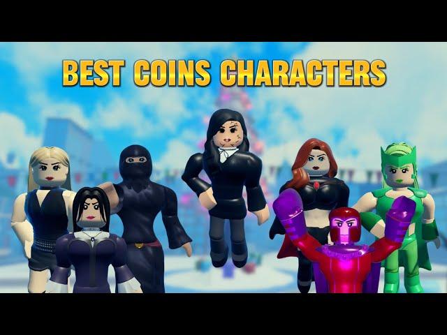 Best coins characters to buy in heroes online world roblox