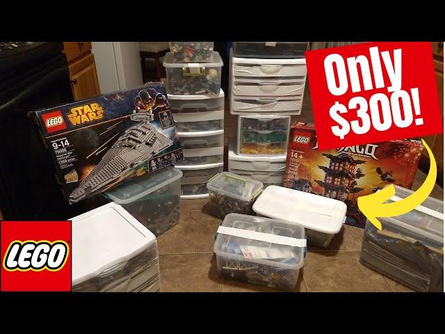 I Bought Someone's Entire Lego Collection For $300! - My Best Lego Haul Ever!