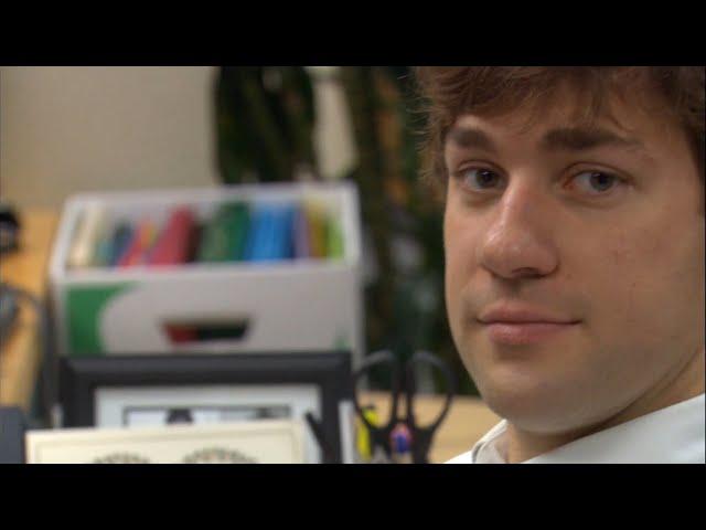 Jim Stares At the Camera Compilation In Chronological Order (S1 - S9)