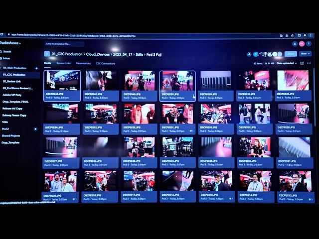 Frame.io Camera to Cloud With Select Fujifilm X Series Cameras Demo