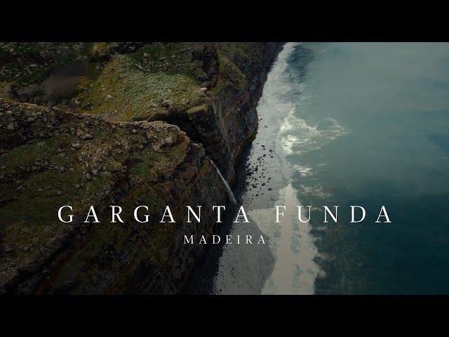 Garganta Funda - Gigantic Waterfall | Madeira | 4K Cinematic FPV