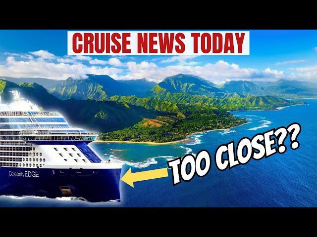 Cruise Ship Sails Too Close to Shore, Carnival's Warns Guests