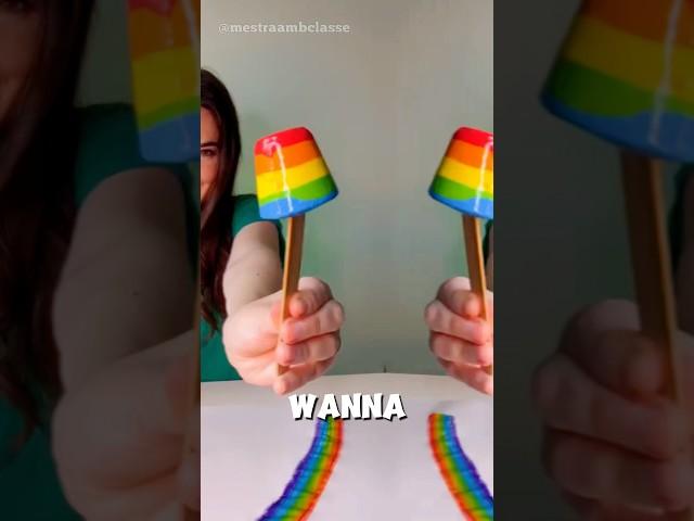 DIY genius popsicle panting trick ️