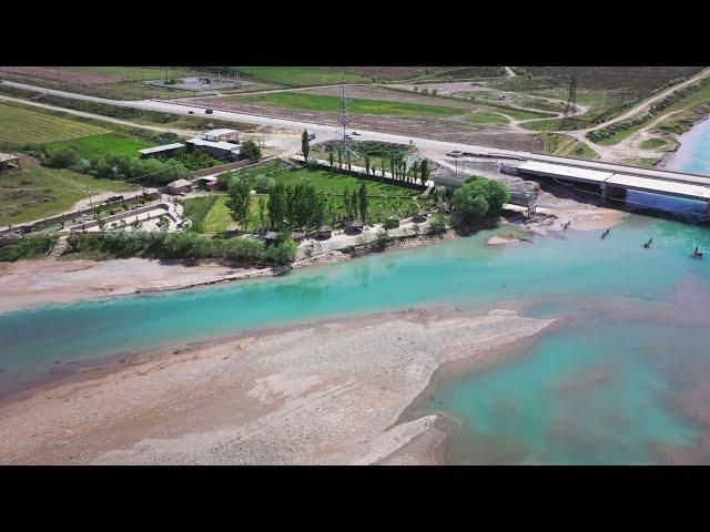 Таджикистан. Долина реки Вахш. Tajikistan. River Wakhsh.