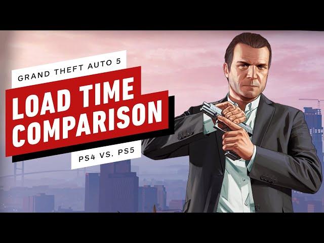 GTA 5 Load Times Comparison: PS4 vs. PS5
