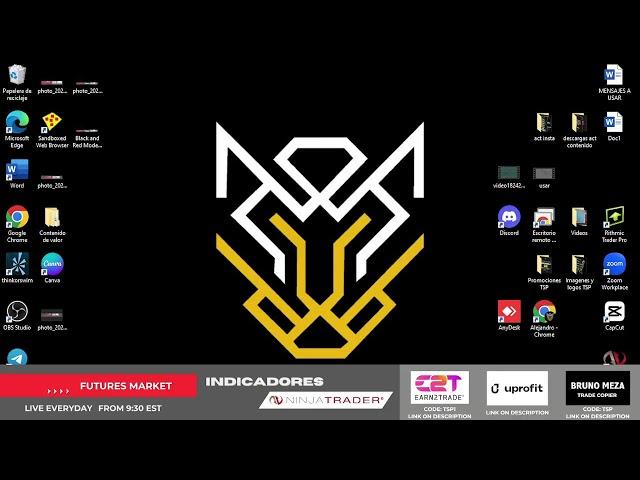 Transmisión en vivo de Indicadores Ninjatrader