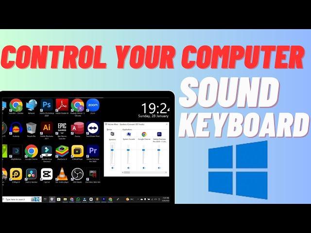 How To Control Volume From Keyboard Windows 10/11