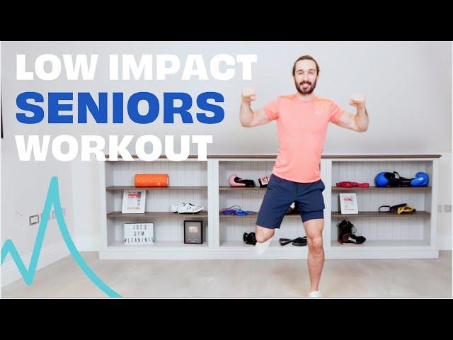 15 Minute Low Impact Workout for SENIORS | The Body Coach TV