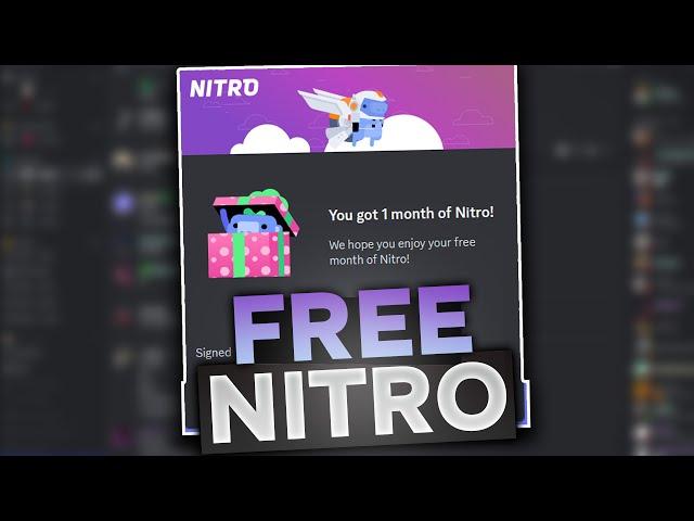 Click on this video and Get Free Nitro