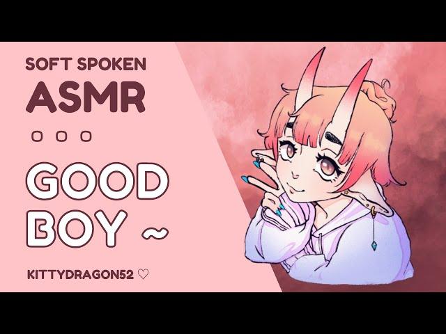 ASMR || Sleepy Rambles For My Good Boy [positive affirmations] [comfort]