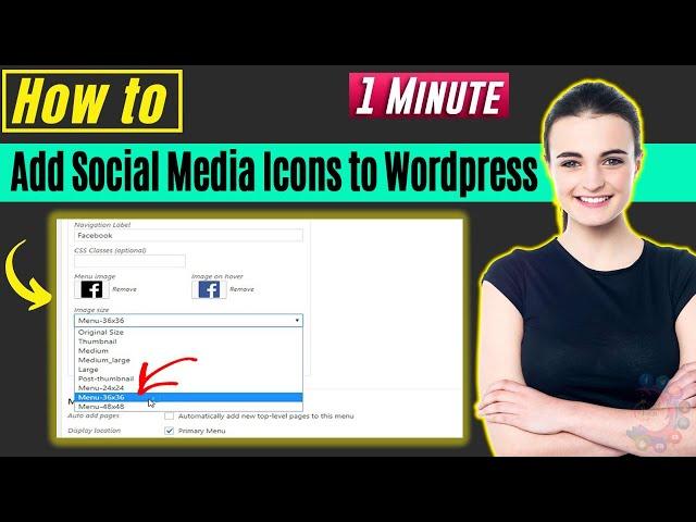 How to add social media icons to wordpress 2024