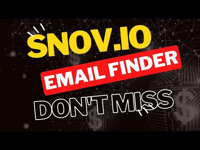 How to Find Emails and Leads with Snov.io | Best Email Finder Tools | Email Extract From Website