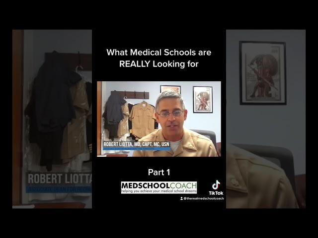 What Medical Schools Want #premedical #medicalschool #medschool #premed #premedadvice #prehealth
