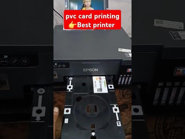 Best printer PVC Card printing Photo print ID Smart Card print Epson L8050 L18050