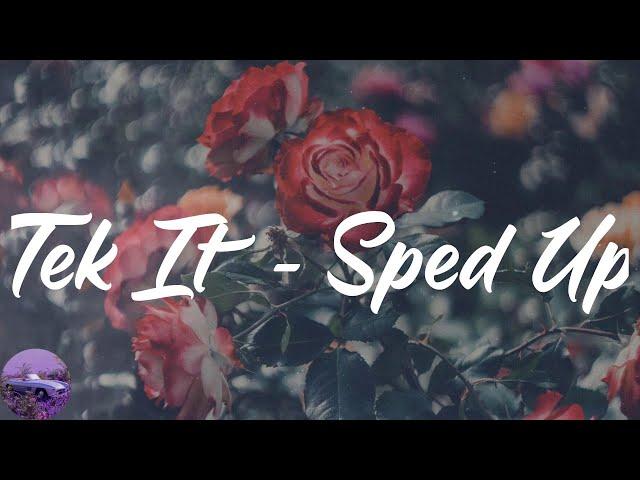 Cafuné - Tek It - Sped Up (Lyrics)