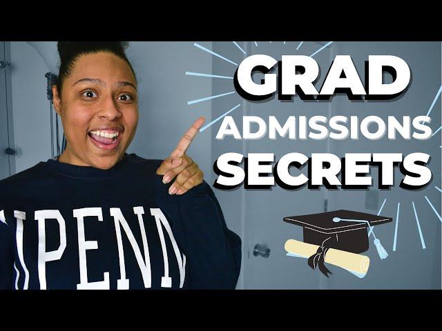 Things to Know About Grad School Applications | Prepare for Graduate School | Grad Admission Process