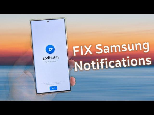 How to FIX Samsung Notifications (S22 Ultra, S21, S10 etc)