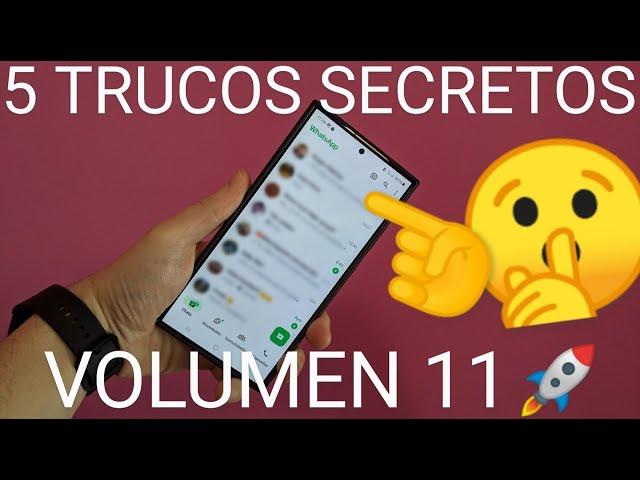 🟢 5 TRUCOS de WHATSAPP que NO CONOCÍAS y DEBERÍAS CONOCER en 2025 VOLUMEN  #11